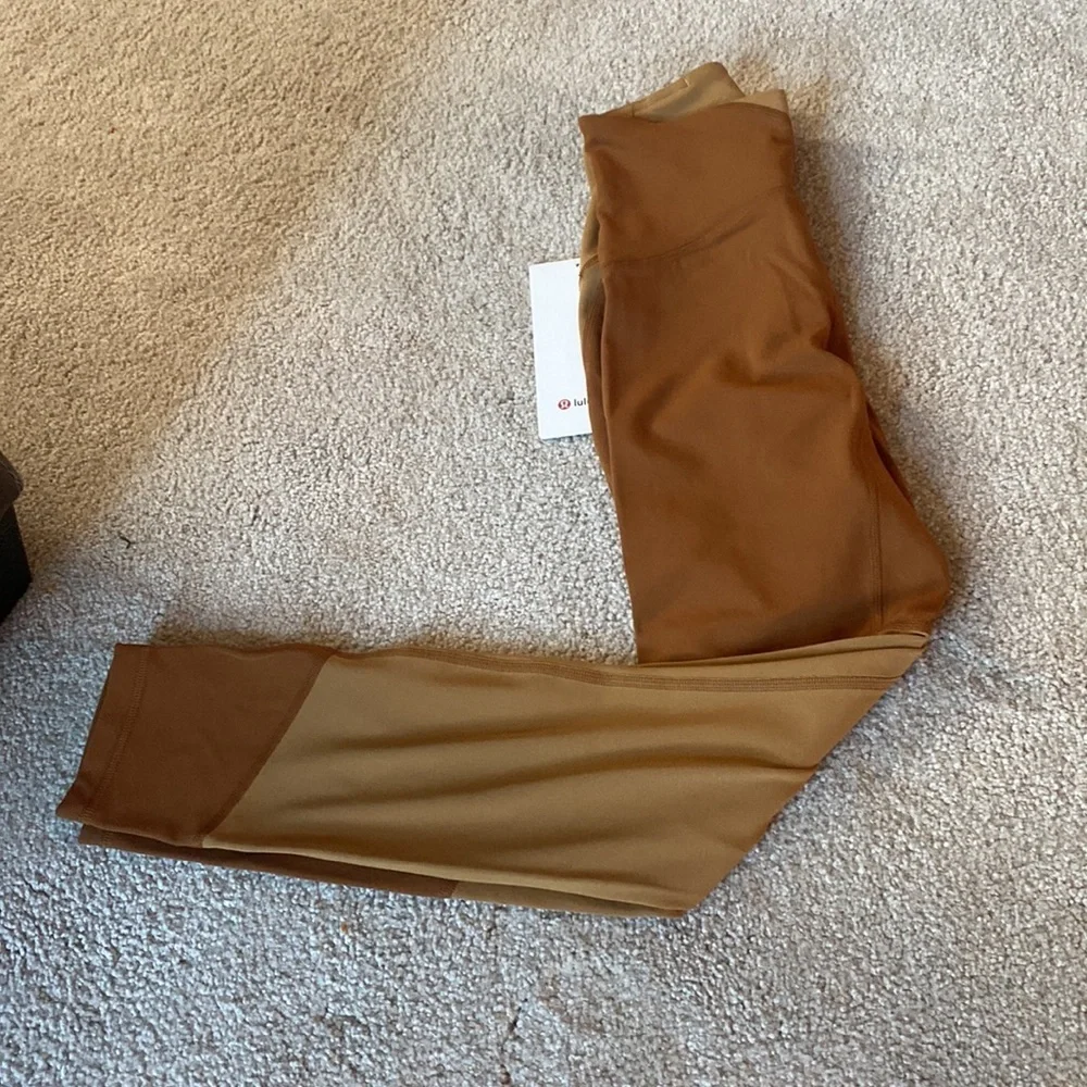 Lululemon Nulu Colour Block High-Rise Tight 25